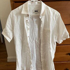 Joseph Abboud Linen Button Down